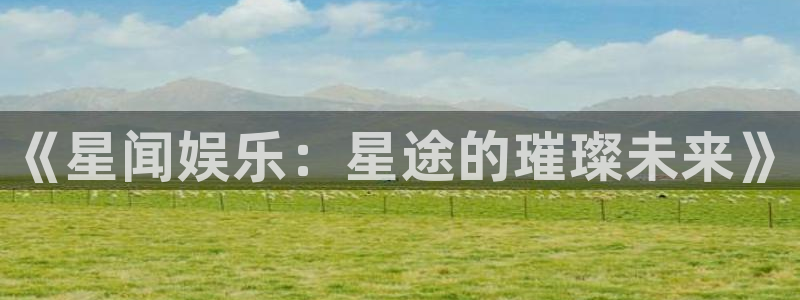 泰达娱乐电子娱乐官网下载：《星闻娱乐：星途的璀璨未来》